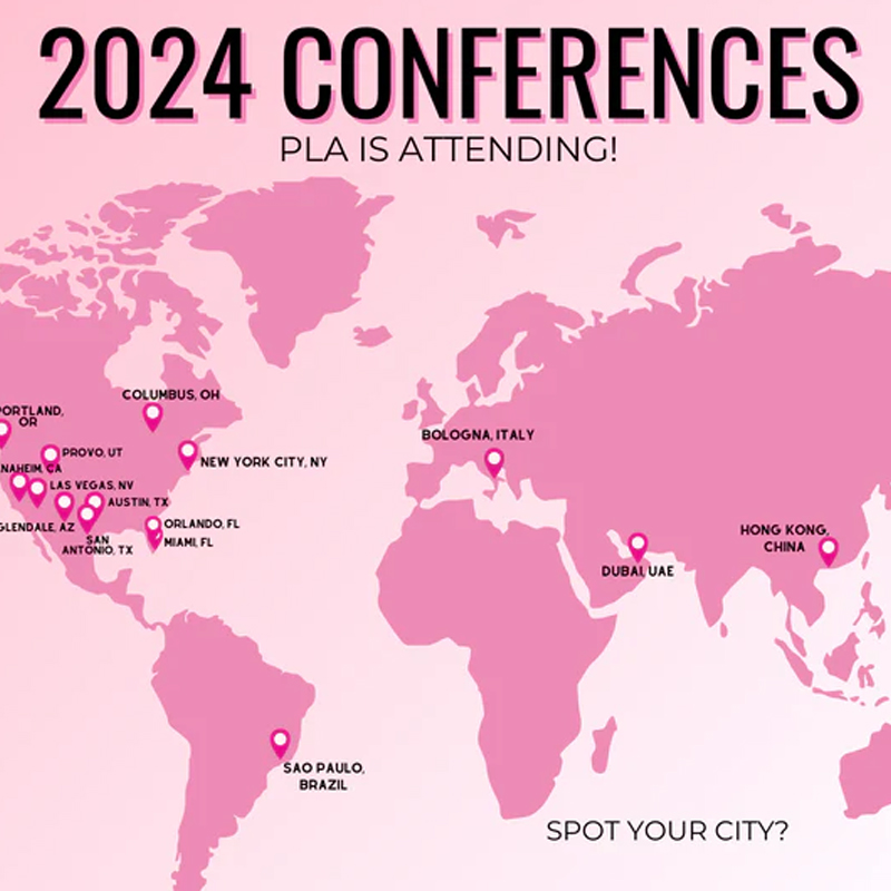 PLA 2024 أحداث التجميل والمؤتمرات